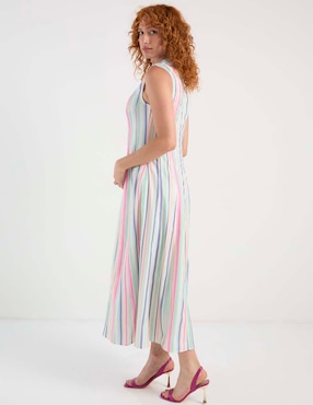 Vestido crop casual Rue de la Paix para mujer