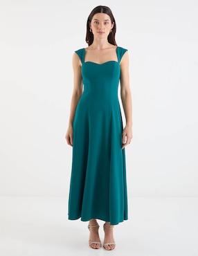 Vestido midi casual Rue de la Paix para mujer