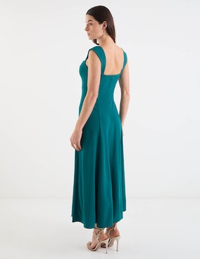 Vestido midi casual Rue de la Paix para mujer