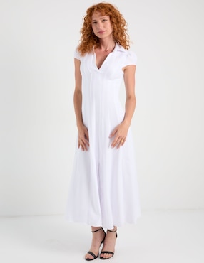 Vestido crop casual Rue de la Paix para mujer