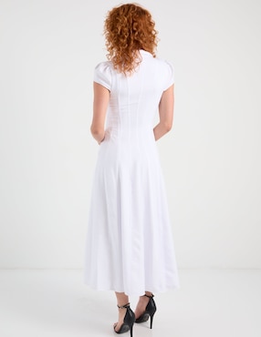 Vestido crop casual Rue de la Paix para mujer