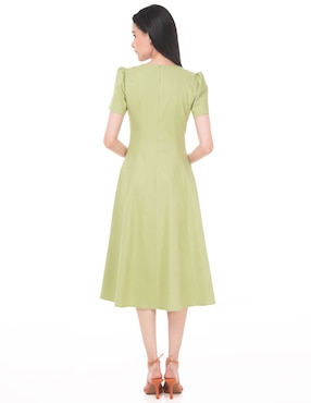 Vestido midi casual Sarah Bustani para mujer