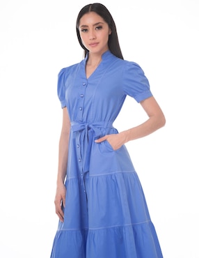 Vestido midi casual Sarah Bustani para mujer