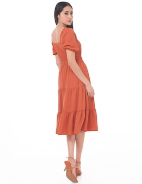 Vestido midi casual Sarah Bustani para mujer