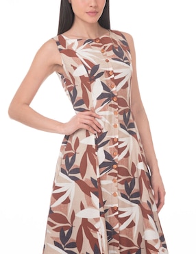 Vestido a la rodilla casual Sarah Bustani para mujer