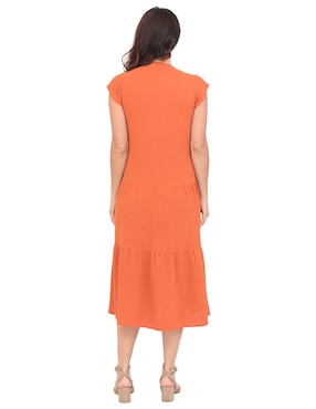 Vestido midi casual Rue De La Paix para mujer