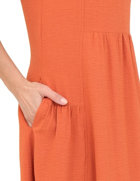 Vestido midi casual Rue De La Paix para mujer