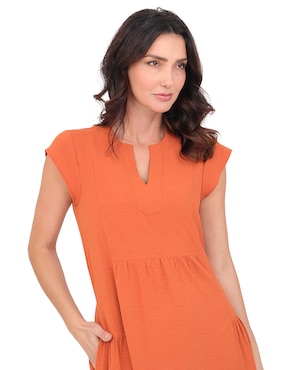 Vestido midi casual Rue De La Paix para mujer