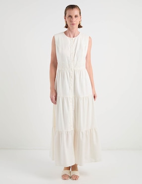 Vestido largo casual Toscano para mujer