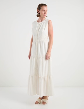 Vestido largo casual Toscano para mujer