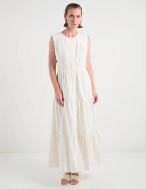 Vestido largo casual Toscano para mujer