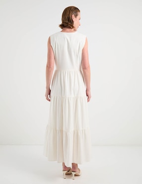 Vestido largo casual Toscano para mujer