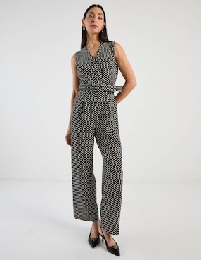 Jumpsuit Karen Olivier estampado lunares para mujer