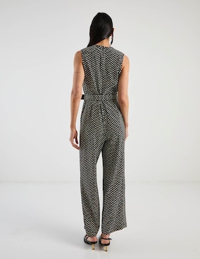 Jumpsuit Karen Olivier estampado lunares para mujer