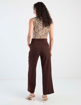Jumpsuit Rue de la Paix casual estampado animal print para mujer