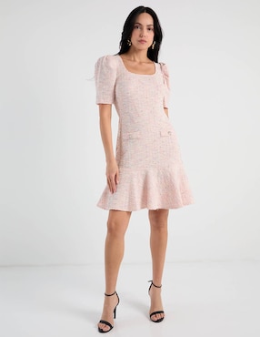 Vestido corto casual Karl Lagerfeld Paris para mujer