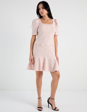 Vestido corto casual Karl Lagerfeld Paris para mujer
