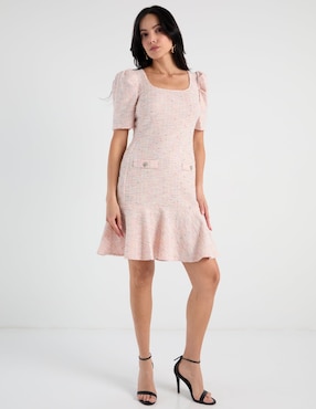 Vestido corto casual Karl Lagerfeld Paris para mujer