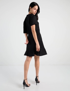 Vestido a la rodilla casual Karl Lagerfeld Paris para mujer