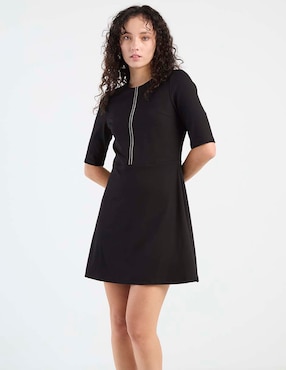 Vestido corto casual Rue de la Paix para mujer