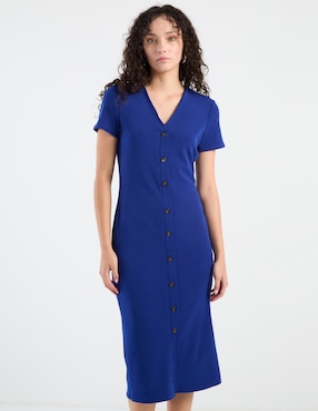 Vestido midi casual Rue de la Paix para mujer
