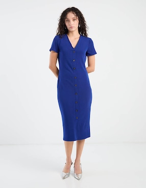 Vestido midi casual Rue de la Paix para mujer