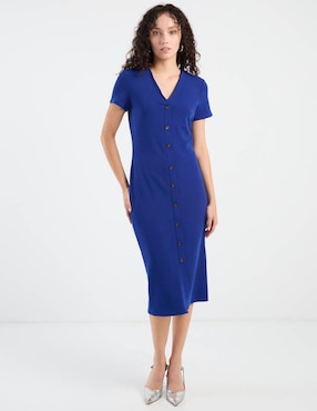 Vestido midi casual Rue de la Paix para mujer