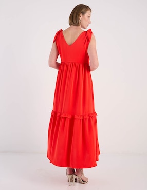 Vestido crop casual Lorenza Blau para mujer