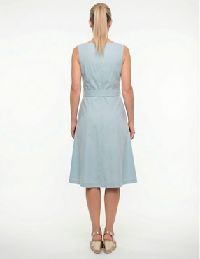 Vestido 3/4 casual Karen Olivier para mujer