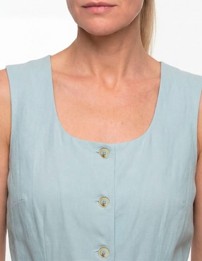 Vestido 3/4 casual Karen Olivier para mujer