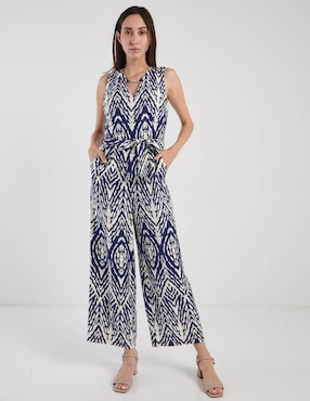 Jumpsuit Karen Olivier estampado étnico para mujer