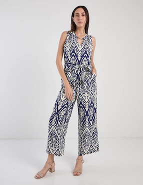 Jumpsuit Karen Olivier estampado étnico para mujer