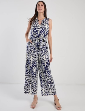 Jumpsuit Karen Olivier estampado étnico para mujer