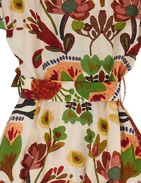Vestido midi casual Karen Olivier para mujer