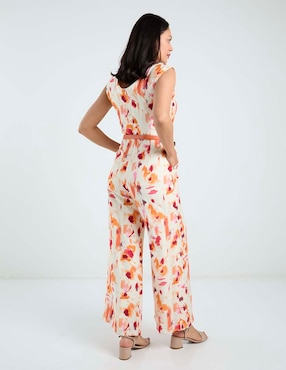 Jumpsuit Karen Olivier estampado floral para mujer