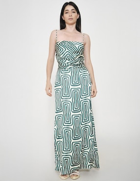 Vestido largo casual Padova para mujer