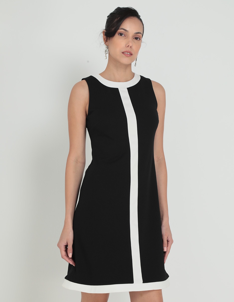 Vestido negro corto online formal