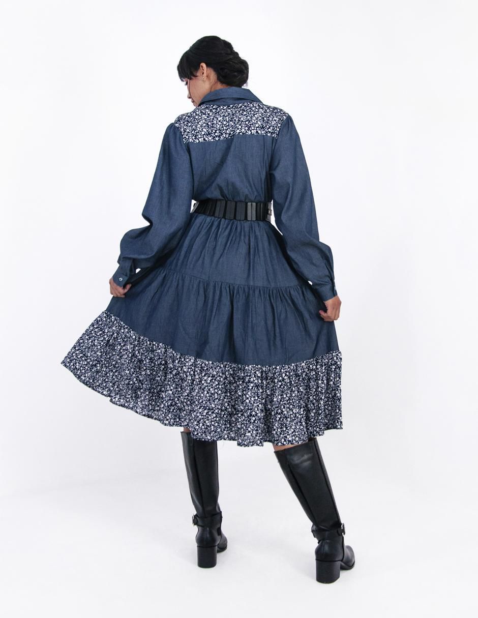 Vestido midi casual para mujer 2