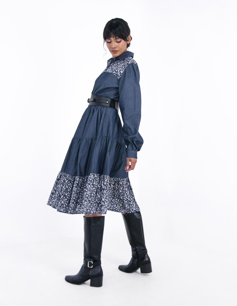 Vestido midi casual para mujer 6