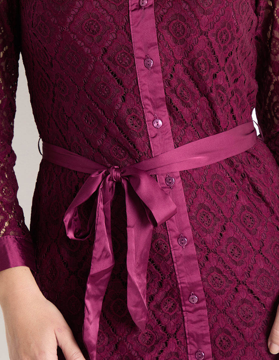 Vestido a la rodilla formal para mujer 4