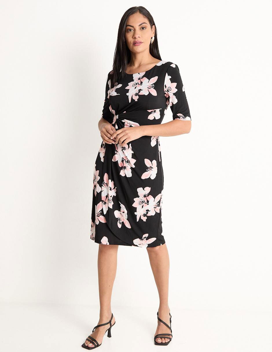 Vestidos Marca Connected Apparel Vestido 3/4 Casual Connected