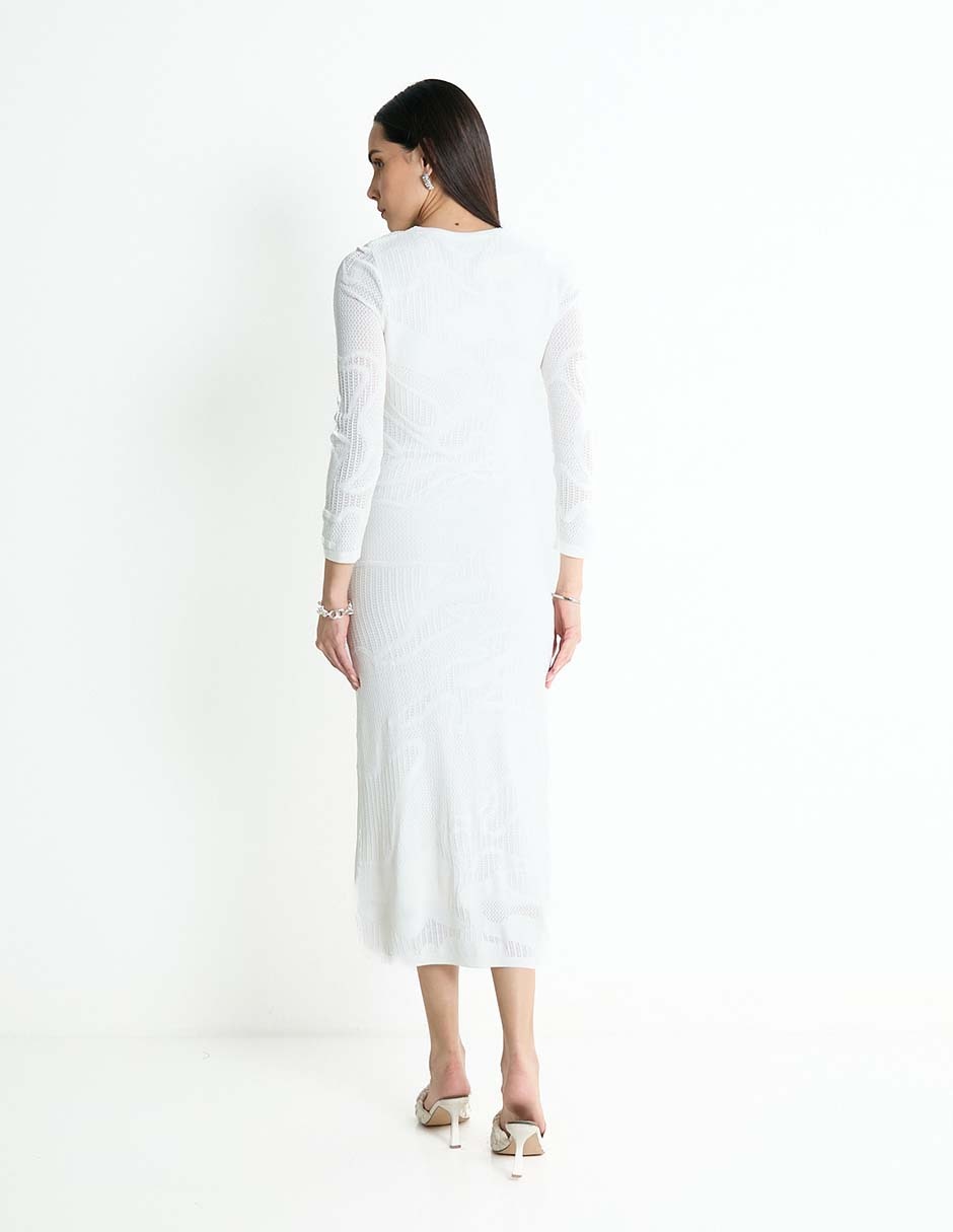 Vestido midi formal para mujer 2