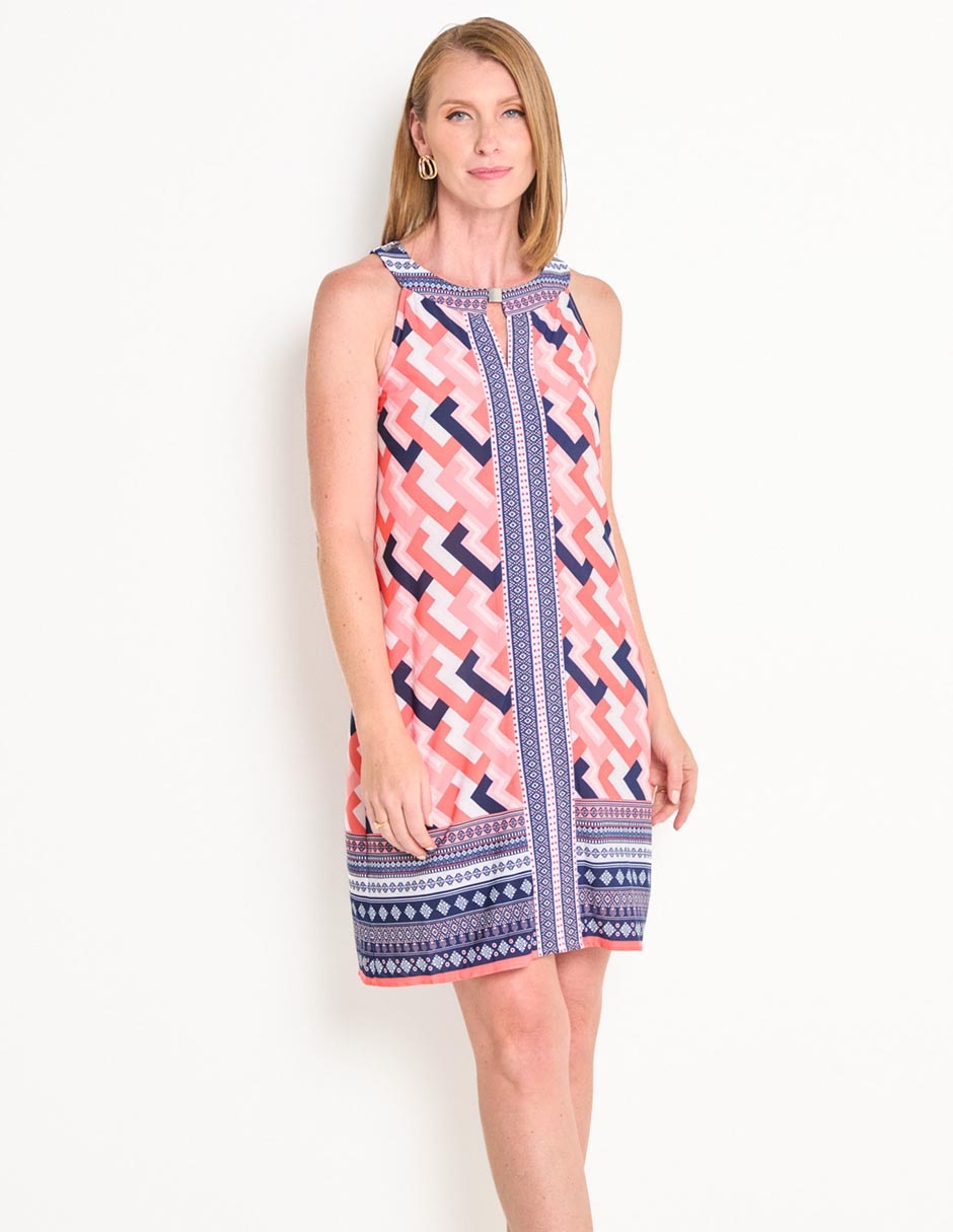 Vestido corto formal para mujer