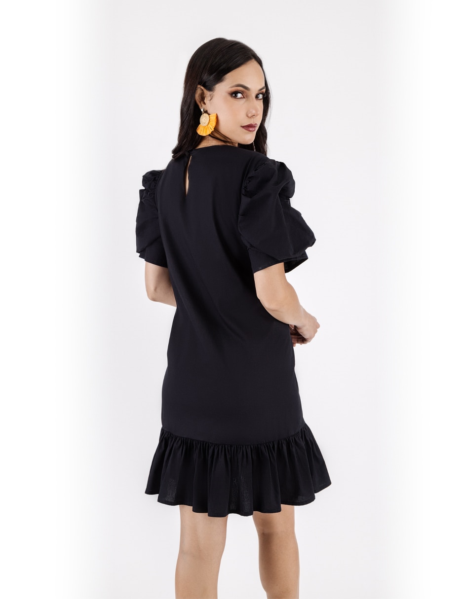 Vestido corto casual para mujer 4