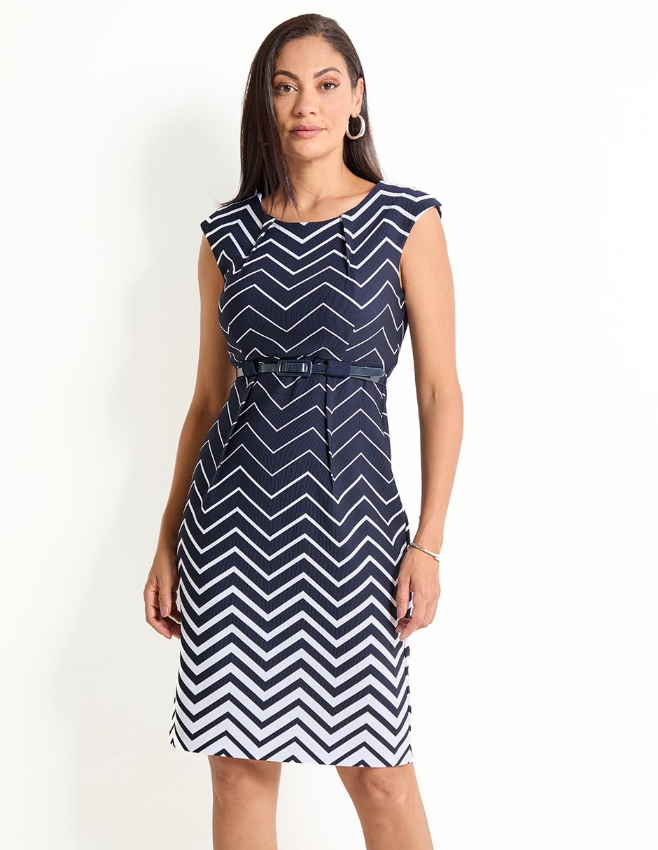 Vestido a la rodilla formal para mujer