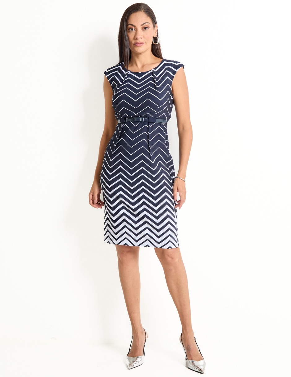 Vestido a la rodilla formal para mujer 3