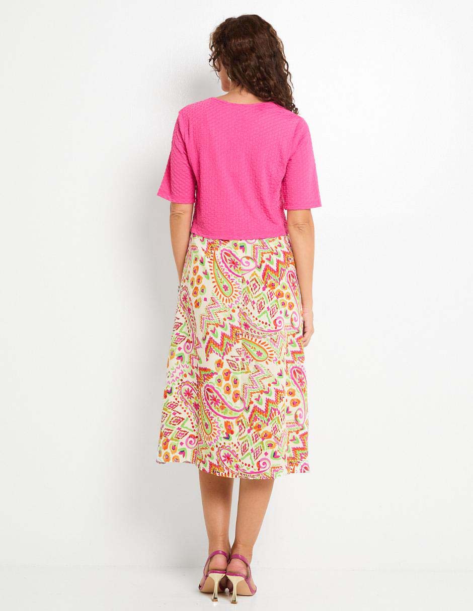 Vestido midi casual para mujer 2