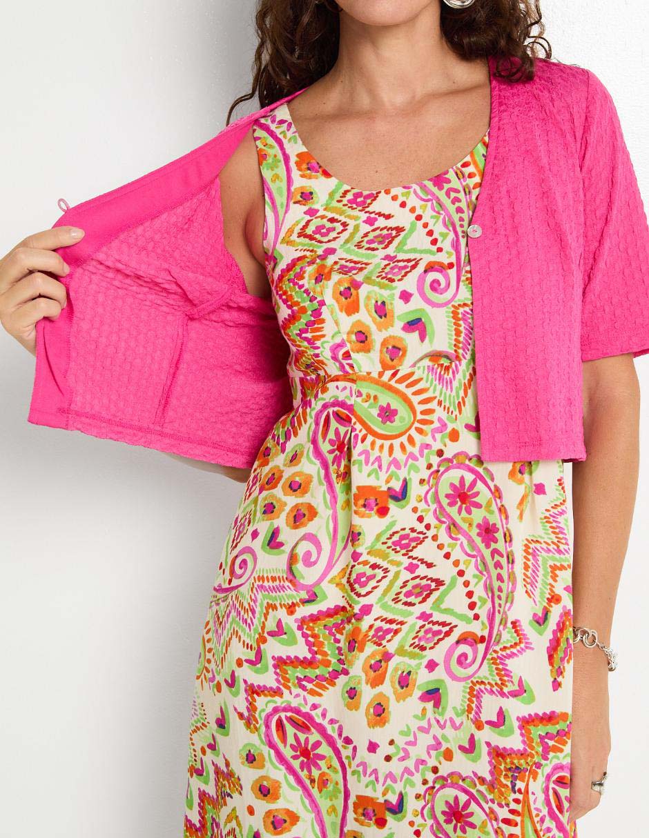Vestido midi casual para mujer 5