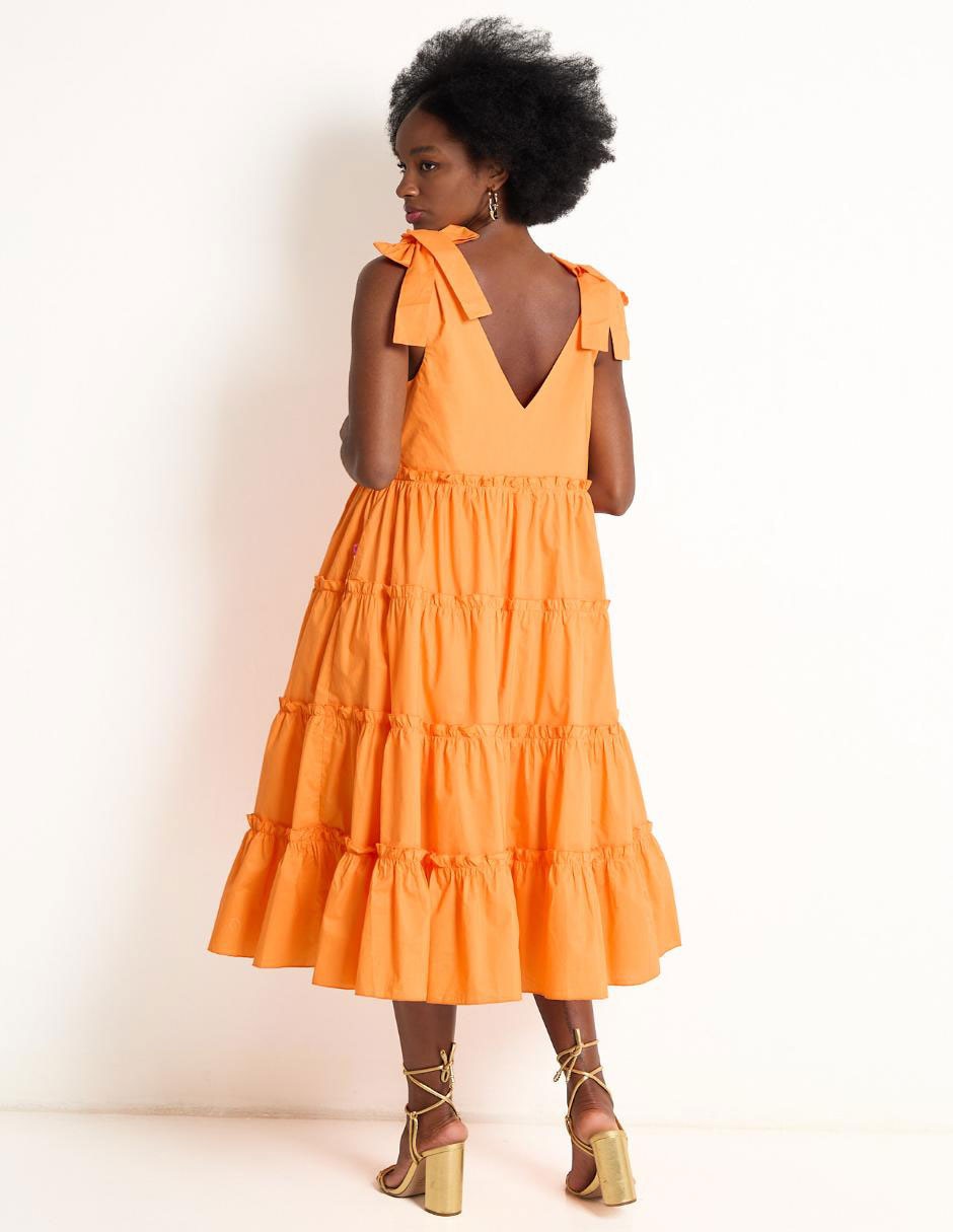 Vestido midi casual para mujer 2