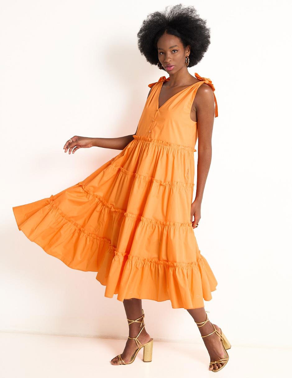Vestido midi casual para mujer 3